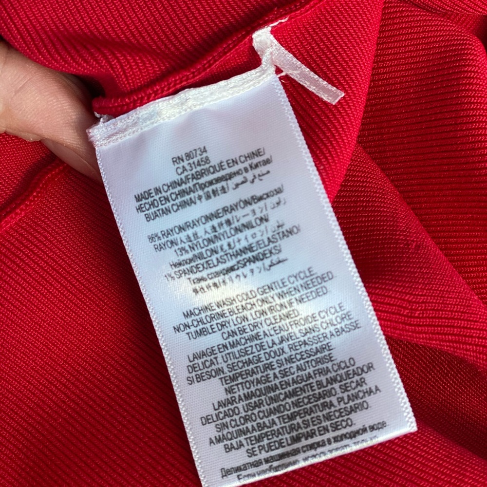 BCBG Bryanna Dress with Back Cutout - Picture 7 of 7